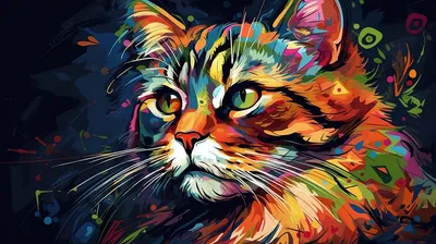 Наклейка на авто Кот кошка котенок выглядывает смотрит рисованные - купить  по выгодным ценам в интернет-магазине OZON (712911567)