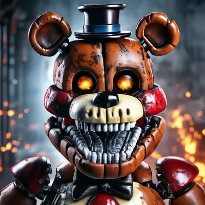 Мягкая игрушка Аниматроник кошмарный медведь 5 ночей с Фредди FNAF / Фнаф  Фреди (Five Nights at Freddy's) 18 (ID#1993183142), цена: 690 ₴, купить на  Prom.ua