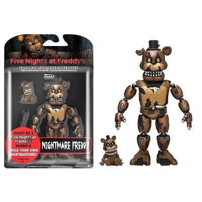 Фигурка Фредди кошмарного FNAF. Доставка по России | Музыка Детства