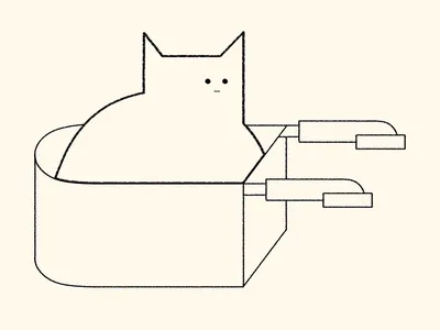 Раскраски Кот рисунок (28 шт.) - скачать или распечатать бесплатно #8855