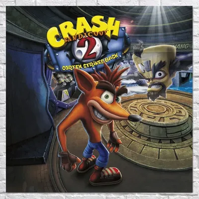 Плакат \"Крэш Бандикут, Crash Bandicoot\", 60×60см (ID#872899009), цена: 290  ₴, купить на Prom.ua