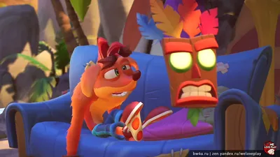 Крэш Бандикут возвращается в игре Crash Bandicoot 4: It's About Time.  Начало игры, злодеи Нео Кортекс и Эн-Тропик прибыли | Мы любим играть и не  только - WELOVEPLAY | Дзен