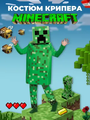 Светильник ночник Майнкрафт голова Крипера Minecraft со звуком, 11 см |  AliExpress