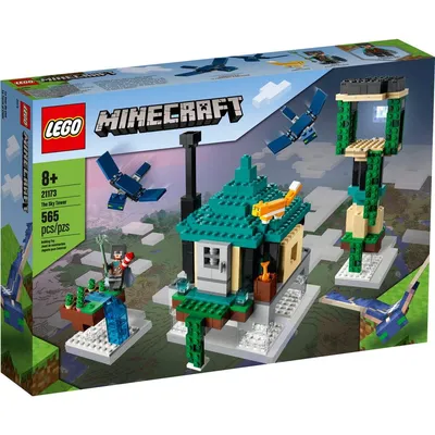 Конструктор LEGO Minecraft 21188 Деревня лам – заказать из-за рубежа в  «CDEK.Shopping»