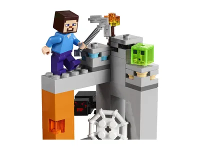 Конструктор LEGO Minecraft Большие фигурки, Алекс с цыплёнком |  Интернет-магазин Континент игрушек