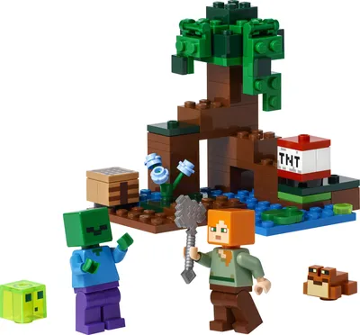 LEGO Minecraft 21181 Die Kaninchenranch, Spielzeug-Bauernhof mit Tieren'  kaufen - Spielwaren