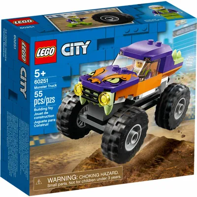 LEGO City Грузовик-монстр (60180) купить в интернет-магазине: цены на  блочный конструктор City Грузовик-монстр (60180) - отзывы и обзоры, фото и  характеристики. Сравнить предложения в Украине: Киев, Харьков, Одесса,  Днепр на Hotline.ua