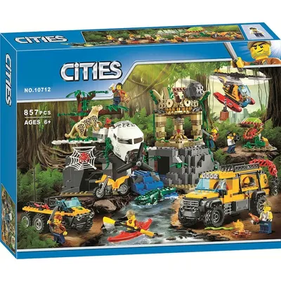 LEGO® City - База исследователей джунглей - YouTube