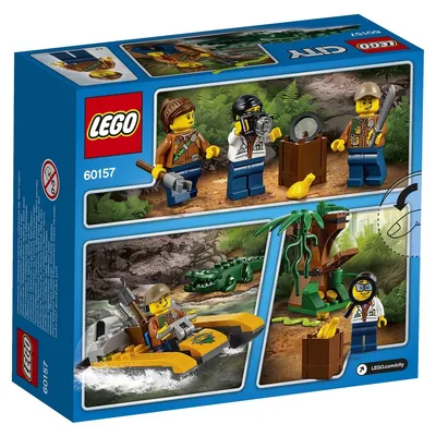 Lego City Jungle Explorers Багги для поездок по джунглям, 60156 Конструктор  - «Новинка второго полугодия 2017 года - конструктор LEGO City Jungle  Explorers 60156 Багги для поездок по джунглям. В наборе минифигурка