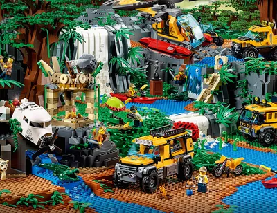 Lego City Джунгли Грузовой вертолёт исследователей джунглей 60158  (ID#930288353), цена: 1899 ₴, купить на Prom.ua