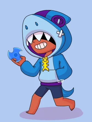 Shark Leon (fanart) : r/Brawlstars