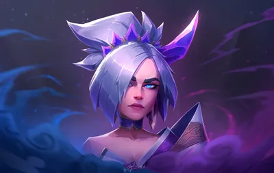 Kaisa Bullet Angel Pearl Chroma Skin Chinese LoL Splash Art 4K Wallpaper  iPhone HD Phone #5291m