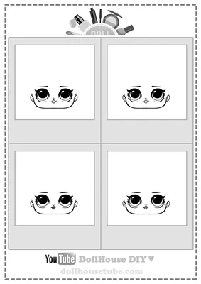 Рисуем кукол ЛОЛ на фото карточках - классная распечатка и видео  мастер-класс - нарисуй свою ЛОЛ - YouLoveIt.ru