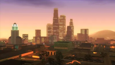 HD текстуры четырех небоcкребов в Лос Сантос для GTA San Andreas