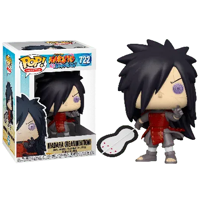 Фигурка Мадара Учиха Шаринган светящийся (Madara Uchiha Sharingan GitD  (Эксклюзив Dragons Trading)) — Funko POP