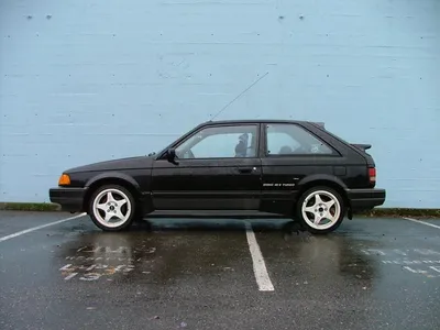 1988 Mazda 323 GTX in Colorado Junkyard