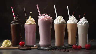 Milkshake !!!.Топ-10 самых лучших и простых вкусовых сочетаний для молочных  коктейлей и способ их приготовления. | Пикабу