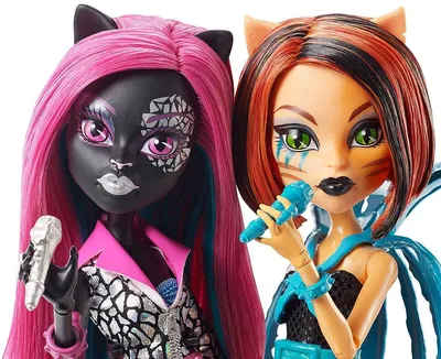 Куклы Монстер Хай Кэтти Нуар и Торалей Страйп Дерзкие рокерши (Monster High  Catty Noir and Toralei Stripe Fierce Rockers) – фото, отзывы,  характеристики в интернет-магазине ROZETKA от продавца: Zaika | Купить в