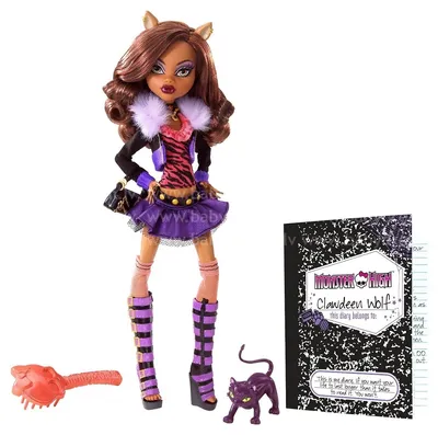 Кукла Монстер Хай Клодин Вульф Monster High Clawdeen Wolf. Купить -  Интернет-магазин \"Игрушка с доставкой\" Санкт-Петербург.Цена