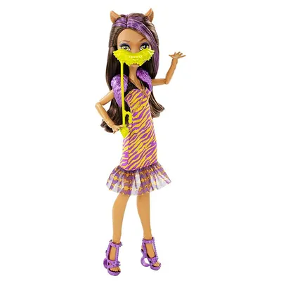 Кукла Mattel Monster High Clawdeen Wolf - Клодин Вульф Пижамная вечеринка -  Кукла с аксессуарами Монстр Хай HKY67 купить в Москве | Доставка по России.