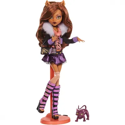 with Pet Clawdeen Wolf Monster High BBC40/42