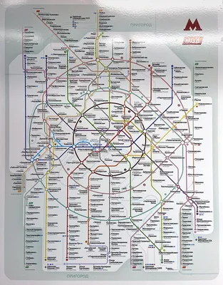 Moscow Metropolitan - Schemes and Maps