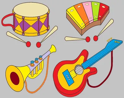 Звуки музыкальных инструментов для детей - часть 2 - узнать - школа -  детский сад - YouTube