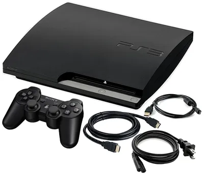 Amazon.com: Sony PlayStation 3 Slim 320 GB Charcoal Black Console : Video  Games