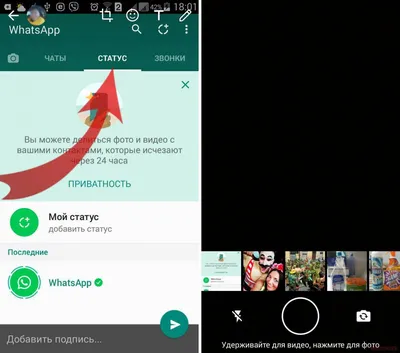 WhatsApp Status: как создавать, редактировать и удалять статусы в WhatsApp