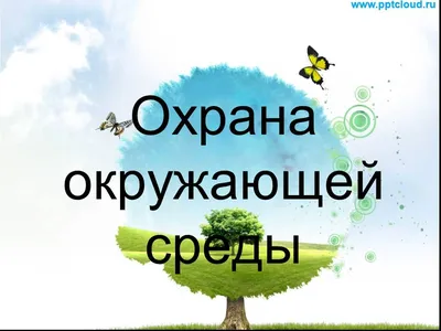 Презентация \"Охрана окружающей среды\" (3 класс) по биологии – скачать проект