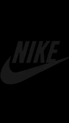 Обои nike, Свуш, черный, текст, лого для iPhone 6S+/7+/8+ бесплатно,  заставка 1080x1920 - скачать картинки и фото