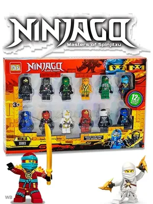 Набор лего человечки конструктор Ninjago Ниндзяго Moni 90287307 купить за  264 ₽ в интернет-магазине Wildberries