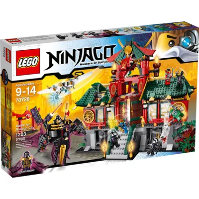 LEGO Ninjago: Битва за Ниндзяго Сити 70728 - купить по выгодной цене |  Интернет-магазин «Vsetovary.kz»