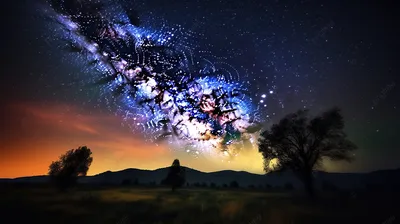 Текстура ночного неба бесшовная - 29 фото