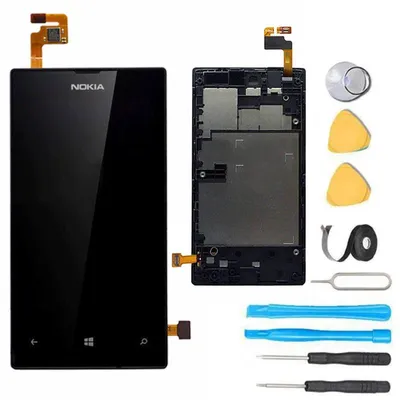 Nokia Lumia 520 Screen Protector + White Carbon Fiber Skin