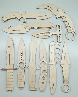 Картинки ножей из дерева
