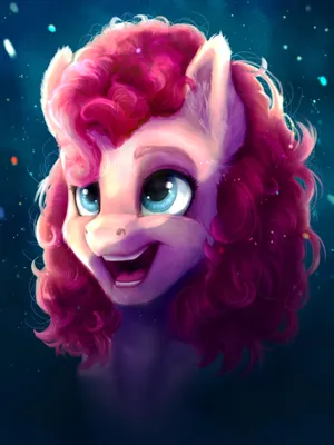 Пинки Пай / Pinkie Pie Бирюзовый Козерог - Illustrations ART street