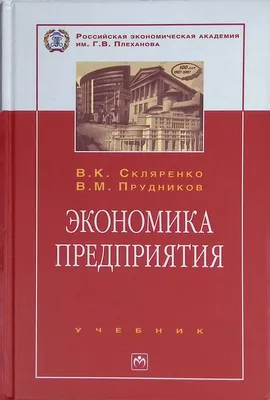 Экономика предприятия. Учебник - Скляренко В. К., Прудников В. М.. Доставка  по России - SHOP-RE-BOOKS - магазин прочитанных книг