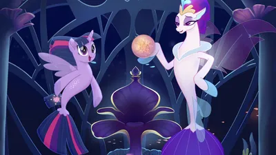 Мой маленький пони в кино: Флаттершай русалка - My Little Pony The Movie -  YouLoveIt.ru