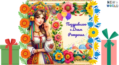 Красивое поздравление С Днем Рождения!🎂💐🎁 - YouTube