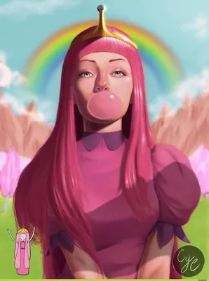 at art :: Princess Bubblegum (Бубльгум - Принцесса конфетного королевства,  бубльгум, принцесса бубльгум) :: adventure time (время приключений) ::  фэндомы / картинки, гифки, прикольные комиксы, интересные статьи по теме.