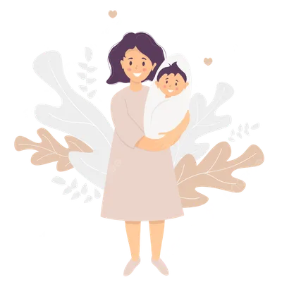 Родители беременность и материнство красивые вместе с ребенком на руках  Иллюстрация вектора - иллюстрации насчитывающей стельность, отец: 198378751