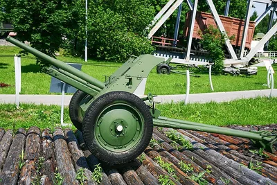 45-мм противотанковая пушка 53-К образца 1937 года. СССР
