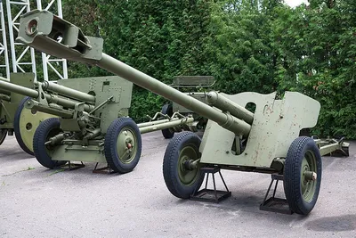 76-мм полковая пушка М-27. Опытный образец 1943 годов. СССР