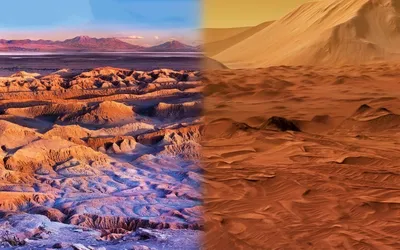 Инопланетный пейзаж Белой пустыни. Photographer Mikhail Vorobyev