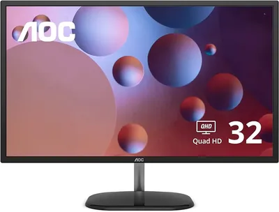 32\" QHD Monitor with HDR support Monitors - LS32A600NWNXGO | Samsung US