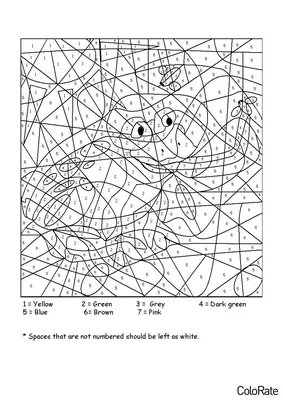 Раскраска раскраски по номерам. раскраски для детей, раскраски по номерам