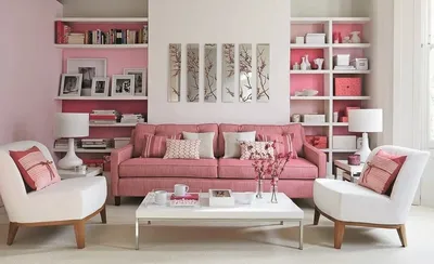 Розовый цвет в интерьере, варианты дизайна, фото – Rehouz