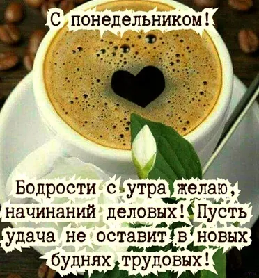 С добрым утром понедельника☕ . Желаем вам хорошего начала рабочей недели☀ .  . . . . #20likes #followme #follow4follow #like4like #look… | Instagram