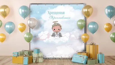 Торт на крещение для мальчика (На Заказ) Купить С Доставкой В Москве!
